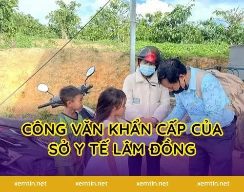 Công Văn Khẩn Cấp Của Sở Y Tế Lâm Đồng