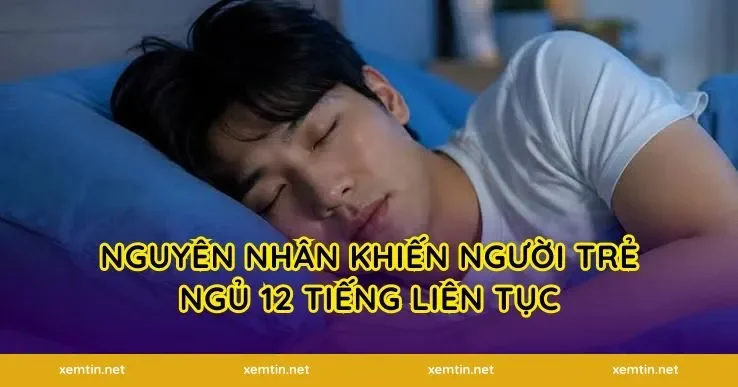 Nguyên nhân khiến người trẻ ngủ 12 tiếng liên tục