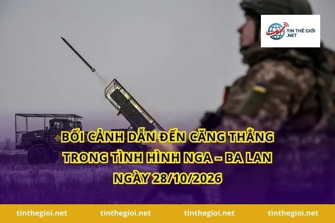 Bối cảnh dẫn đến căng thẳng trong tình hình Nga – Ba Lan ngày 28/10/2026
